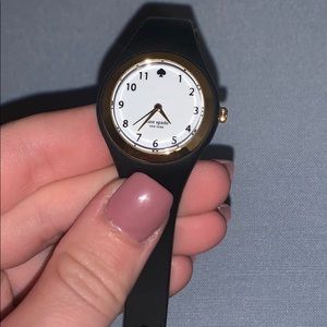 Kate Spade Black and Gold Watch